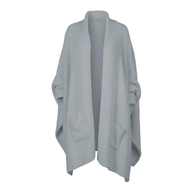 Plush Hooded Wearable Blanket