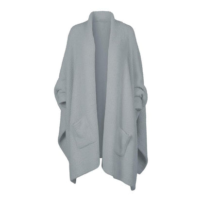 Plush Hooded Wearable Blanket