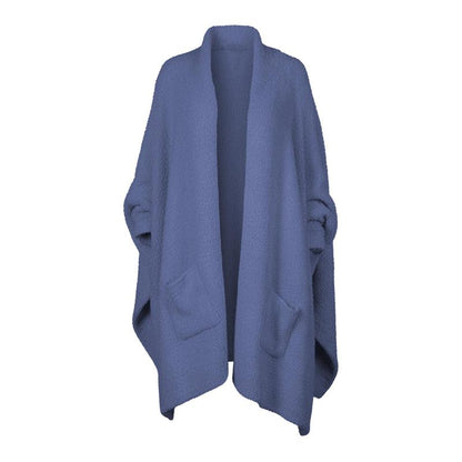 Plush Hooded Wearable Blanket