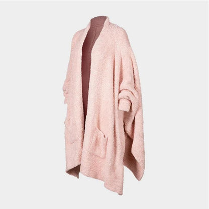 Plush Hooded Wearable Blanket