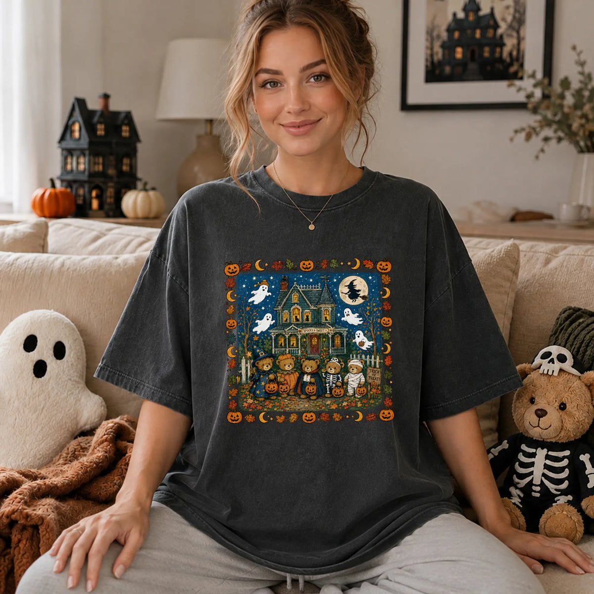 Vintage Bears Halloween Tee